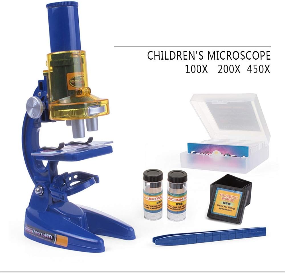 Kids' Microscopes Educational Insights Talking Microscope - Features Science - Prepare for Preschoolers! Children's Beginner Microscope