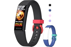 DIGEEHOT Kids Fitness Tracker Watch for Boys Girls Age 5-16, Waterproof Fitness Watch with Sleep Tracking, Calorie Counter, 11 Sport Modes Tracker and More - Kids Watch with Replaceable Band