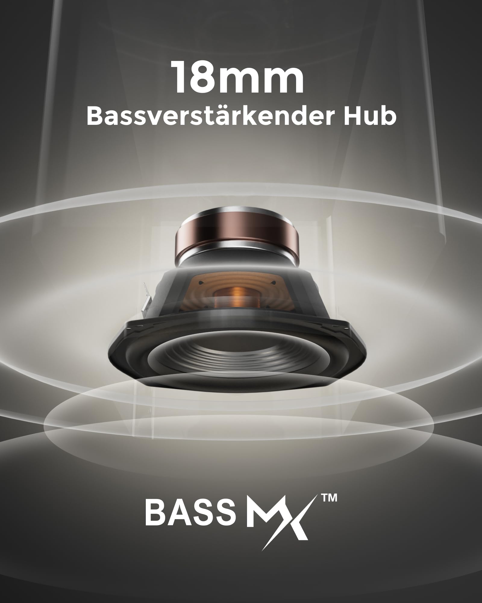 ULTIMEA 5.1ch Soundbar mit Dolby Atmos, VoiceMX, BassMX, APP, Heimkino 4D Surround Sound System, 340W Soundbar für TV Geräte mit Subwoofer, Bluetooth 5.4, Poseidon M60 Boom, Modell 2025