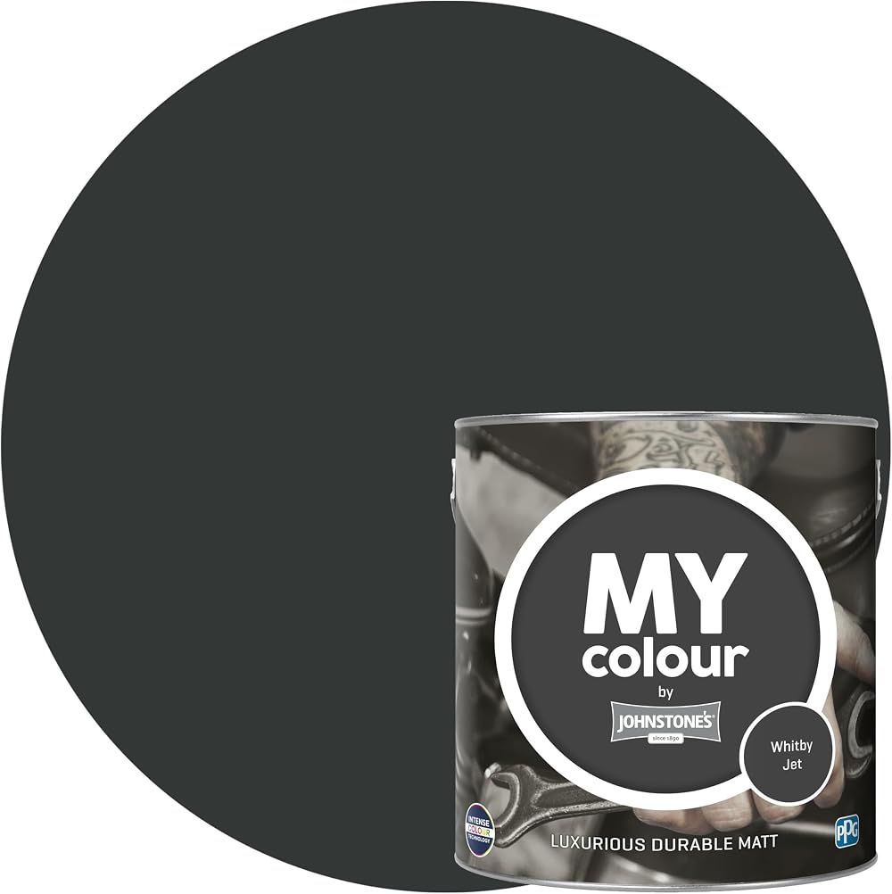 Johnstone’s MY colour Luxurious Durable Matt Whitby Jet 2.5L Colour Intensity