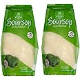 Generic Guanabana Soursop fruit pulp, No Added Sugar, Premium Fresh and Natural, Ideal for Smoothies, Desserts, and Refreshing Drinks (32oz) Pack of 2
