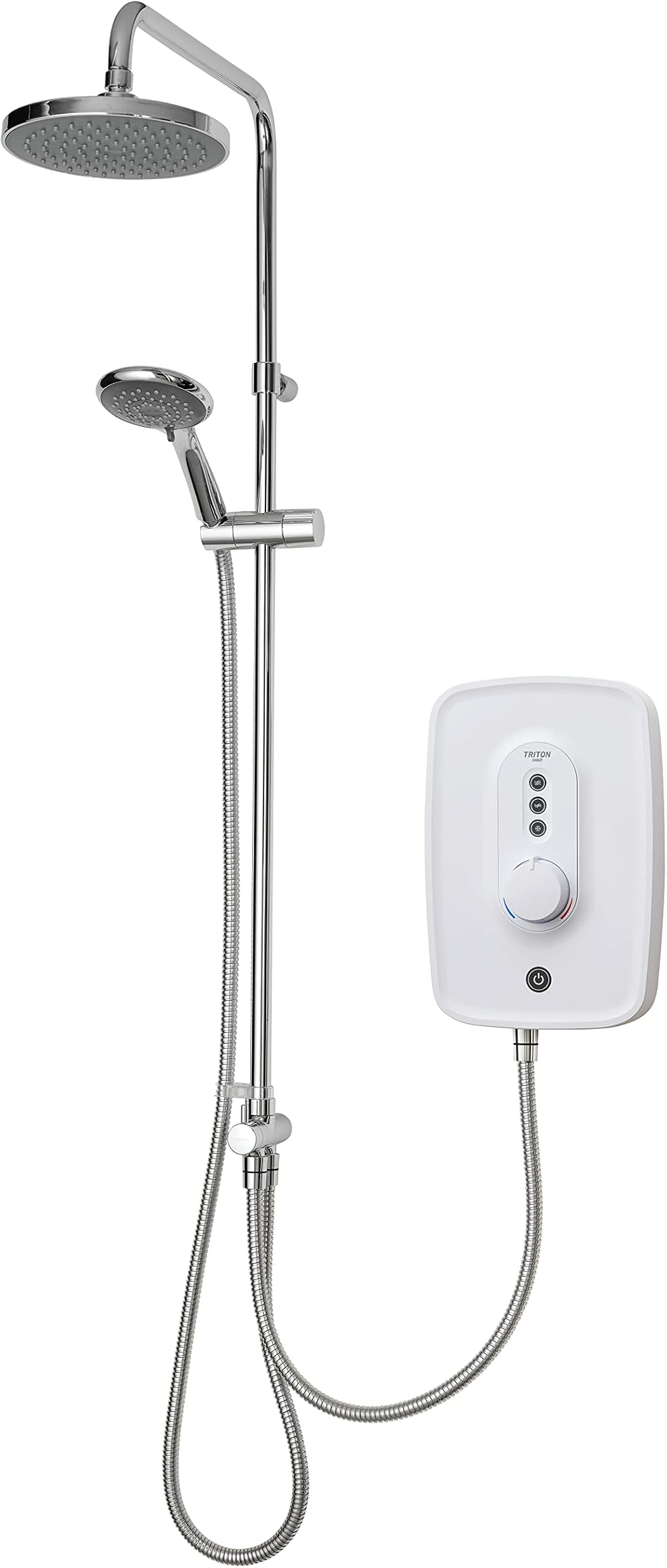 Triton Showers Danzi DuElec 10.5 KW White Electric Shower