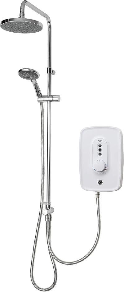 Triton Showers Danzi DuElec 10.5 KW White Electric Shower