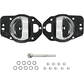 HONFQP Interior Door Handle Kit Driver Passenger Side Lh &amp; Rh 1 Pair | Compatible with Chevy HHR 2006-2011 Accessories Parts Replaces 25812186 25812196