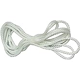 D30 Cord Loop - Fits All Brands... Hunter Douglas, Levolor, Kirsch, Graber, Bali (2.7 mm) (White, 6 Ft Drop)
