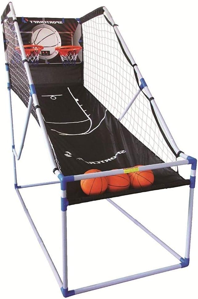 sportcraft double shot electronic basketball arcade game