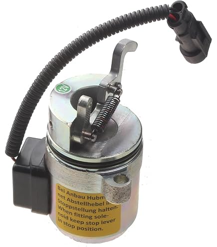 Bobcat Skid Steer Fuel Shut Off Solenoid - Replaces Part #6689034 For A300, S220-S330 Models 4 thumbnail image