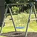 Super Spinner Swing, FUN! Safe Solid Comfortable Seat, FREE 10 ft. Tree Swing Hanging Kit, Holds 200 lb, Fully Assembled Easy Install on Tree or Swing Set (Blue)