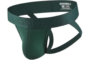 BRODDLE Men's Jockstrap Underwear Active Athletic Supporters Elastic Waistband Jock Straps Male