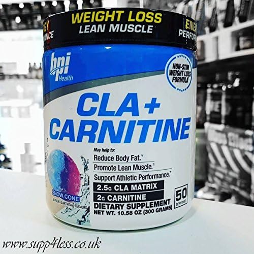 BPI CLA + CARNITYNE WEIGHT LOOSE FORMULA SNOW CONE 300G
