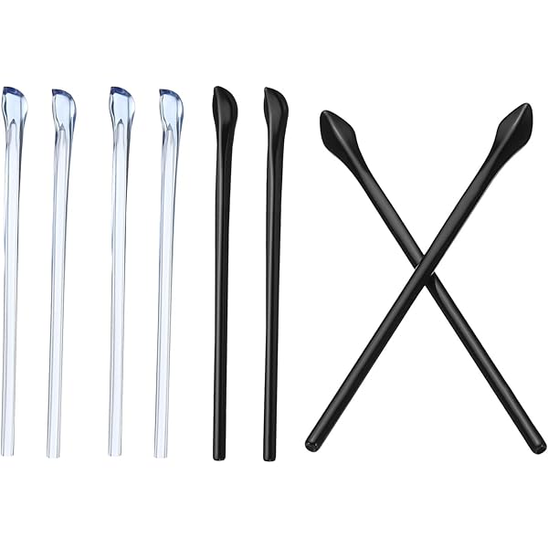 PATIKIL Glasses Anti-Slip Ear Tips - 5 Pairs Clear Pink Temple Sleeves For Thin Metal Frames