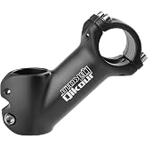 TRIWONDER Bicycle Stem 45&deg; 31.8mm Handlebar Clamp 6061 Aluminum 90mm MTB | Forged bicycle stem with anodized finish, dual clamping system and 28.6mm steerer for road, MTB and hybrid bikes