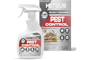 ANEWNICE Pest Control Spray, Indoor Pest Control Mint Spray for Home and Kitchen -Natural Repel Ant, Roach, Fly, Spider, Flea, Bug and Mosquito Repellent - Pet and Family Safe - 18 OZ