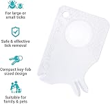 Lifesystems Tick Removal Card for Dogs or Humans with Magnifying Lens view 2