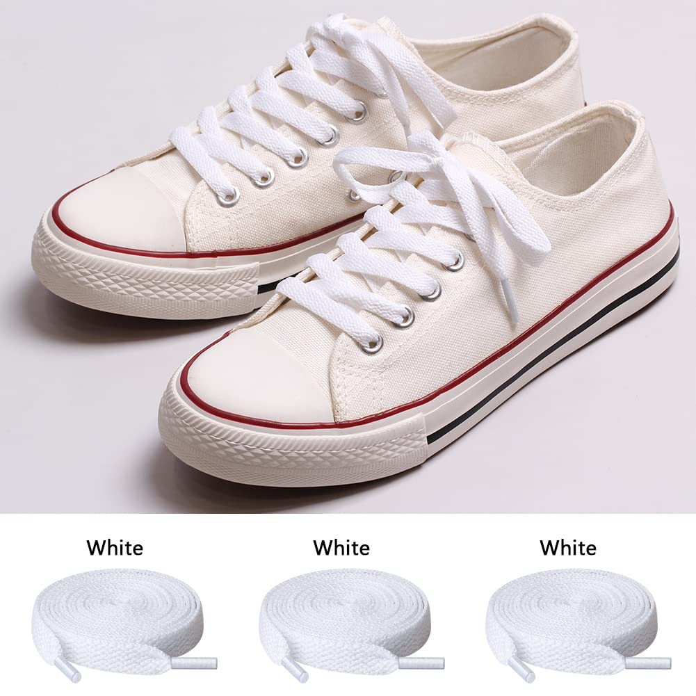 UpUGo 3 Pair Flat Shoe laces, 5/16