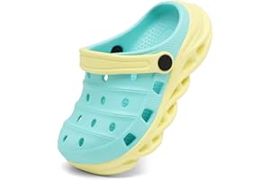 Nedaan Toddler Kids Clogs Slip on Slide Sandals Slippers for Beach Pool Garden