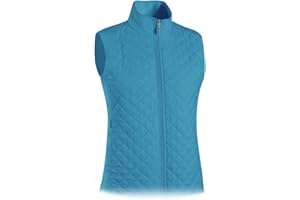 Monterey Club Women's Quilted Microfiber Dotty Vest #2787
