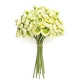 Ling's Moment Ranunculus Artificial Flower, Faux