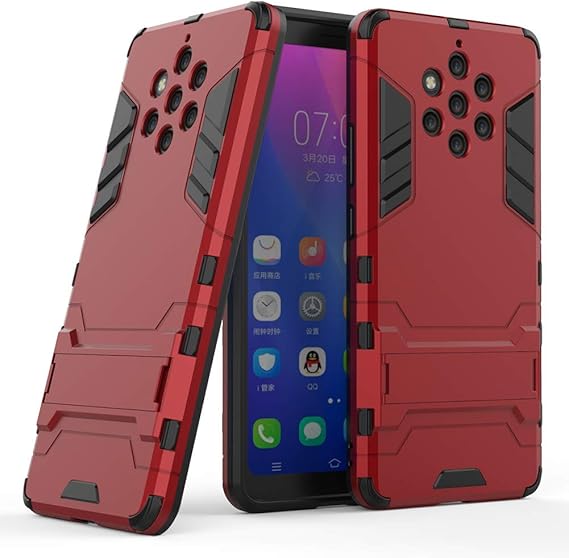 Amazon Com Nokia 9 Pureview Case Maikezi Dual Layer Armor Hard