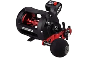 KastKing ReKon Round Baitcasting Fishing Reel, Saltwater Inshore Surf Trolling Reel, Up to 30LBS Powerful Max Drag, Conventional Reel for Catfish, Musky, Bass, Durable Graphite Frame for Saltwater