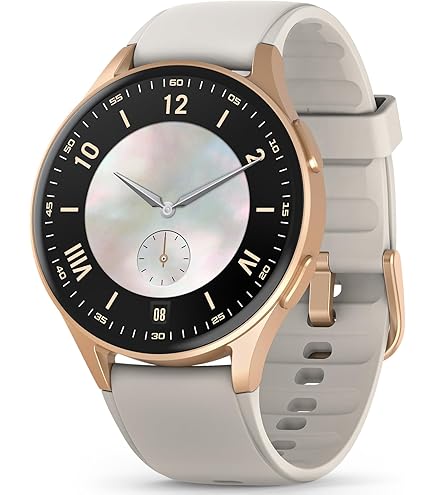 Amazon.com: Garmin vivomove Luxe, Hybrid Smartwatch with