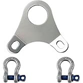 ANDERSEN HITCHES | Fifth Wheel Ultimate Connection | Towing Accessories | Safety Chain Plate & Shackles ONLY | 3248