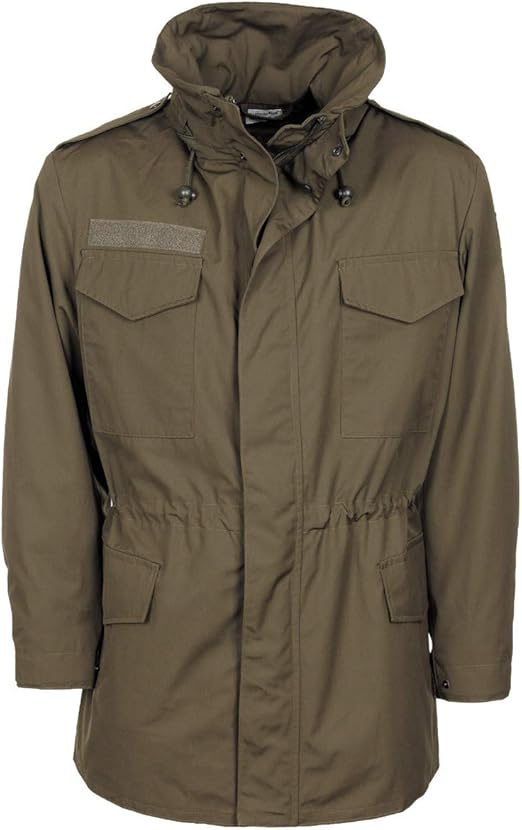 vizuk wear Genuine Austrian Army M65 Rain Jacket Olive GoreTex Lined