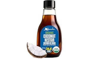 Kevala Organic Coconut Nectar - Natural Sweetener for Your Tea, Great in Baking and for Pouring on Desserts, Naturally Sweet 