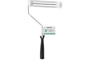 Unvert Paint Roller Frame, for Walls, Ceiling on All Surfaces 4-Wire Cage Frame, Choose 9" / 7" / 4" / 3" (9 Inch Frame)