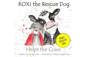 ROXI the Rescue Dog - Helps the Cows