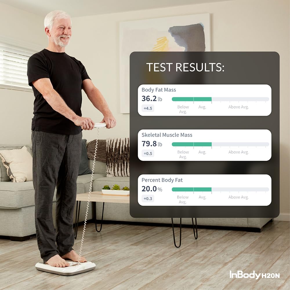 InBody Dial H20 Body Fat Scale InBody Scale For Body Weight, Fat