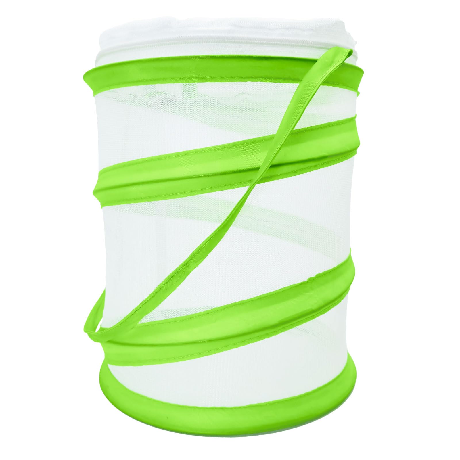 iwiio Collapsible Bug Catcher Net, Butterfly Habitat Cage, Mini Insect Reproduction Mesh for Kids Insects Catching and Life Science Education, Easy to Observe