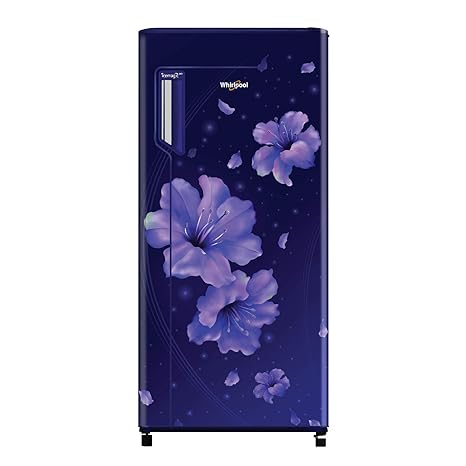 Whirlpool 245 L 3 Star Inverter Direct-Cool Single Door Refrigerator with Auto-Defrost Technology (260 ICEMAGIC PRO PRM 3S INV, Sapphire Hibiscu
