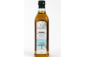 Ace Sabbah 1000ml Extra Virgin Olive Oil from Turkey – Early Harvest & Cold Pressed – Premium Turkish EVOO – High Polyphenol 