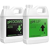 VIVOSUN pH Up & pH Down Kit, 1 Quart Each, pH Control Kit for Balanced pH Level and Optimal Nutrient Uptake, pH Adjuster Liquid Fertilizer for All Plants and All Growing Systems