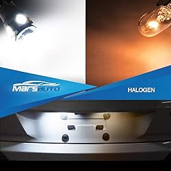 Marsauto 194 LED Bulb 6000K White 168 T10 2825 W5W