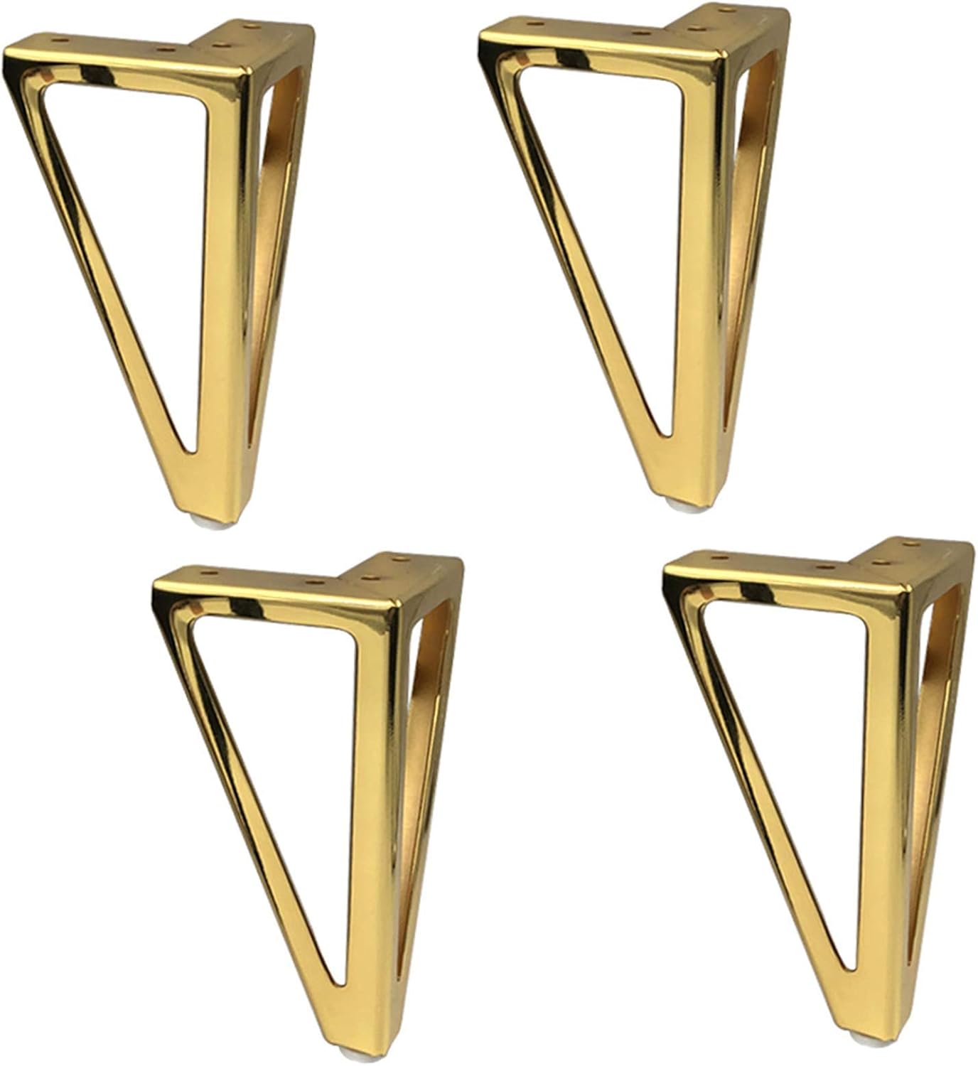 DFJU 15 cm Ersatzmöbelbeine, DreiecksofaFüße Möbelfüße