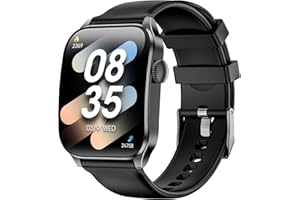 HAULVEAN Curve Smart Watch for Men Women, 1.91" Smartwatches with 120+ Sport Modes, Fitness Tracker with Bluetooth Call, Heart Rate, Waterproof Activity Tracker Smartwatch for iOS Android Phones
