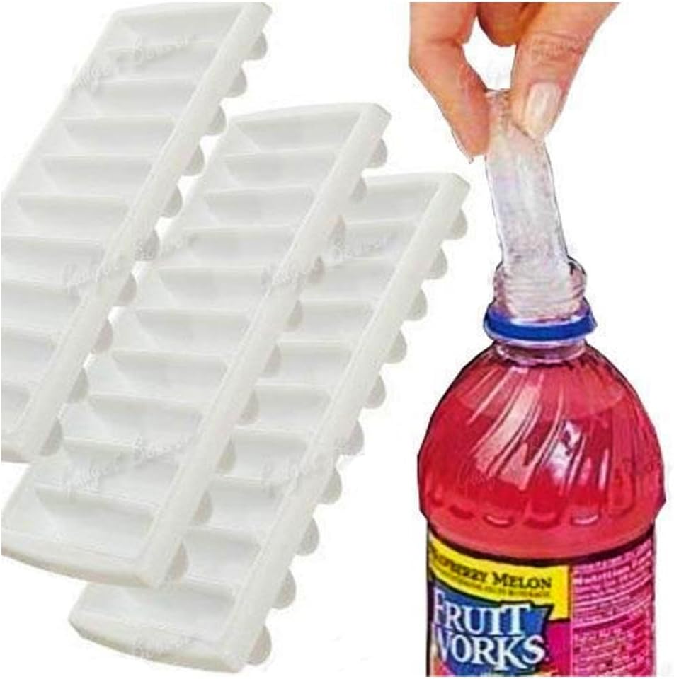 ICE STICK TRAY FREEZER TUBES POLES CUBE FOR WATER JUICE BOTTLES