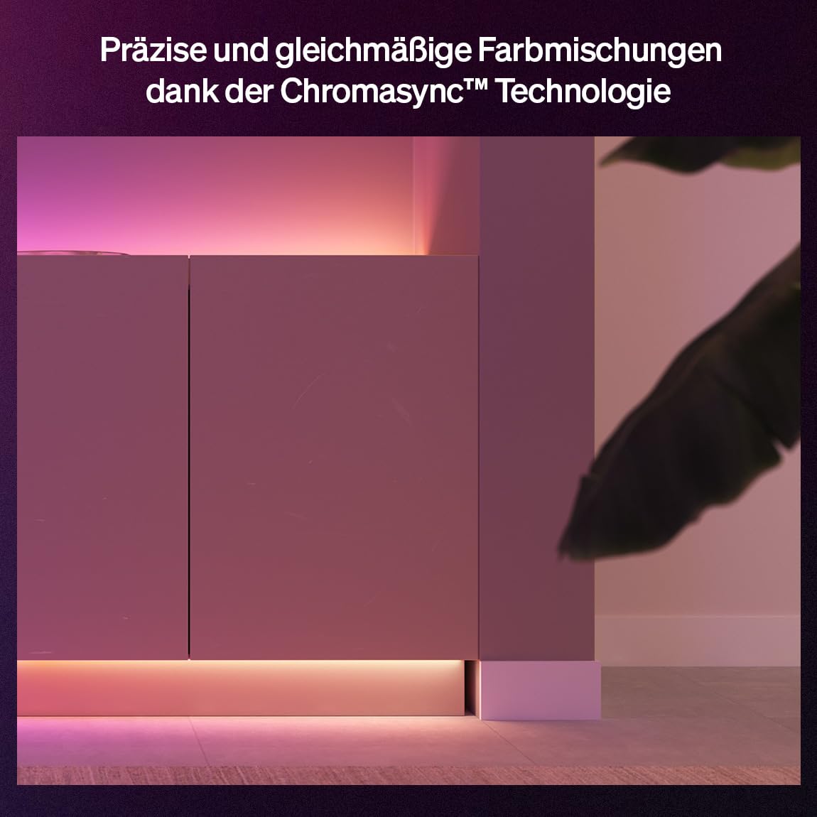 Philips Hue Flux 10m LED-Lightstrip, 1200 lm Lichtband, flexible Innenbeleuchtung, Chromasync™-Farbmischung, RGBWWIC, LED Streifen zuschneidbar, erweiterbar, wiederverwendbar, App- und Sprachsteuerung 5