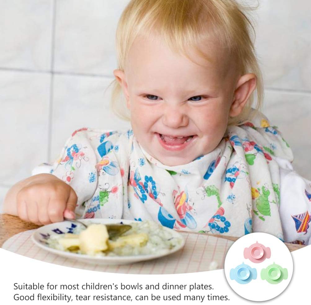 Alianzagestion Com Vaisselle Le Repas De Bebe Tomaibaby 3pcs Enfants Bol En Silicone Ventouse Couverts Infantile Tapis Daspiration Plaque Antiderapante Bol Bases Fixes