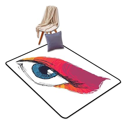 Amazoncom Indoor Super Absorbs Mud Doormat Eye Simple