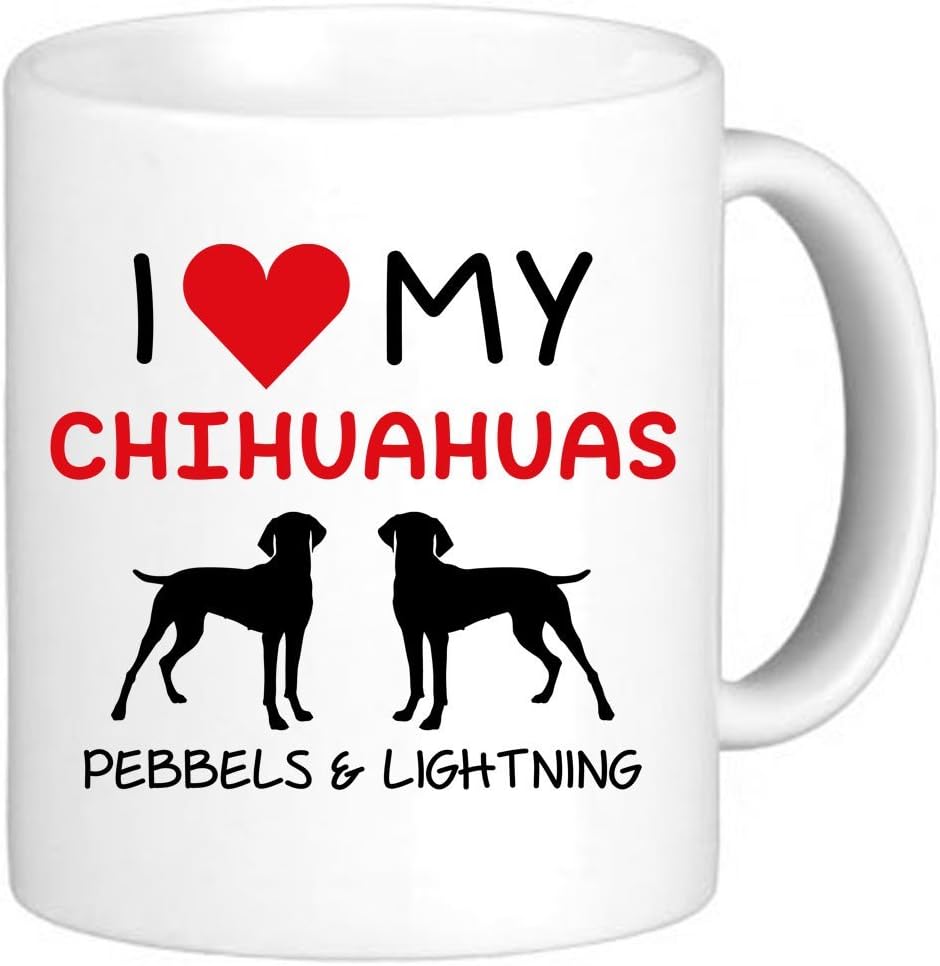 I love my chihuahuas pebbels and lightning