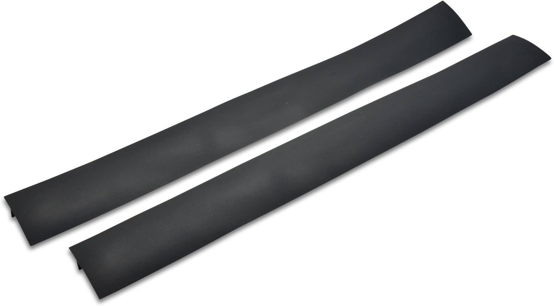 yohinoSilicone Counter Gap Covers for Stove/Oven (2-Pack) - Matte Black, Foldable, Heat-Resistant