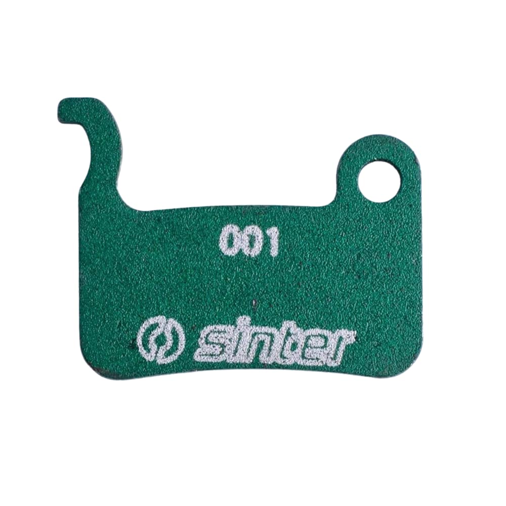 Sinter Disc Brake Pads - 001 Shimano A S2032 - Single Pair Metal Can Carded 2022: Green One Size