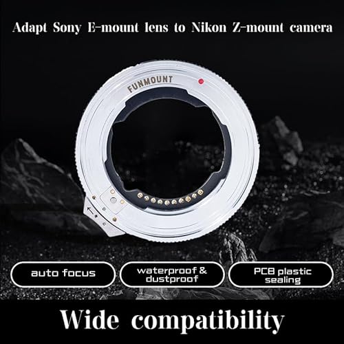 Etz Z Mount To E Mount Lens Adapter Nikon Z To Sony E Adapter