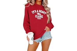 SUPEYA Christmas Sweatshirt Merry Sweatshirts for Women: Merry and Bright Sweatshirt Xmas Holiday Pullover Tops