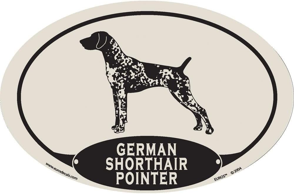 European Style German Shorthaired Pointer Car Magnet