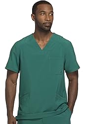 Infinity Cherokee V- Neck Men's Scrub Top with Rib