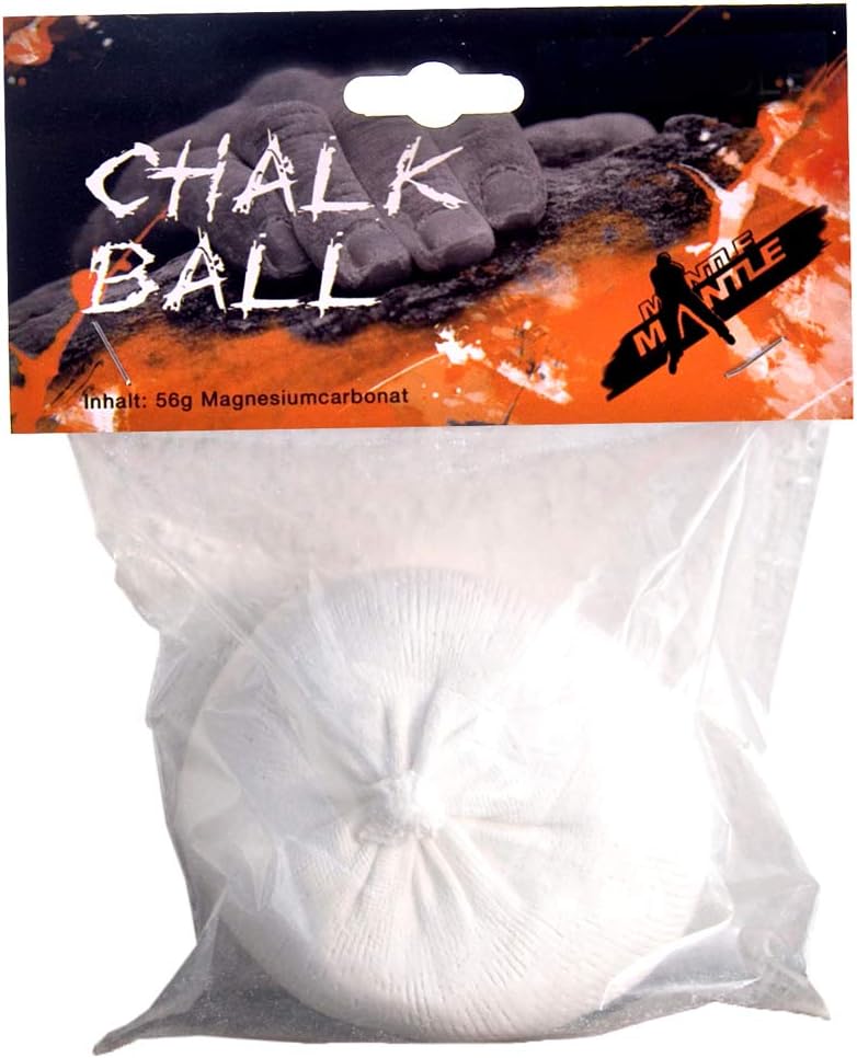Mantle - 56g Chalkball Kletterkreide Magnesia als 1er 3er oder 12er Pack zum Klettern Bouldern